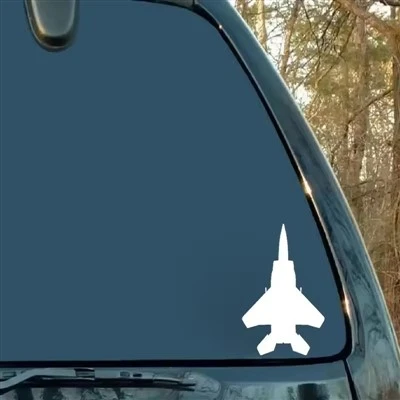 Decoração de PVC com adesivo de carro