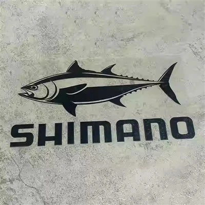Adesivo de estilo de carro para ir pescar shimano