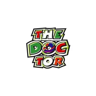 O adesivo de crachá do doutor Rosi