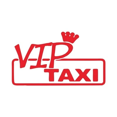 Janela de caminhão de carro de decalque de vinil de táxi VIP
