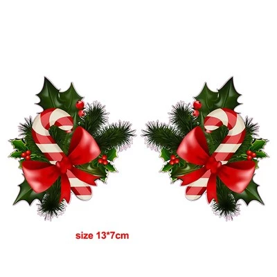 Impressão de estilo de Natal Adesivo de vinil personalizado