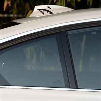 Cartoon Creative Shark dentes Adesivo de carro