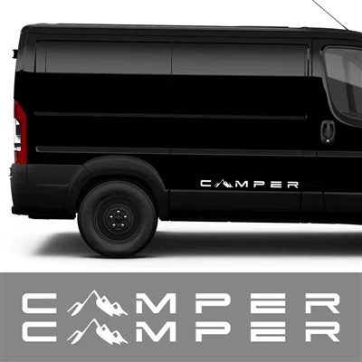 Decalque adesivo para carro de montanha Camper