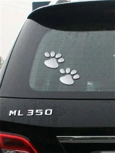Adesivo de carro Animal de estimação adesivos 3D