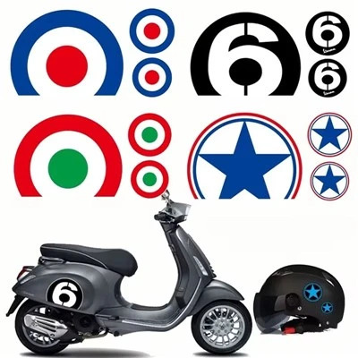 Adesivo de distintivo de estilo da força da motocicleta