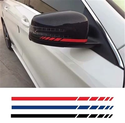 Adesivo de carro para tira lateral do espelho retrovisor