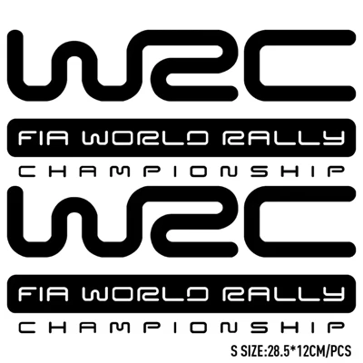 ADESIVO DE RALLY MUNDIAL DA FIA
