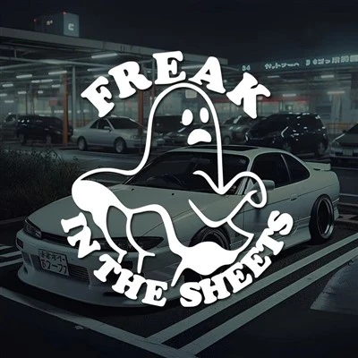 Freak in the Sheets Stickers Decalque de alta qualidade