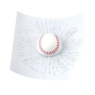 Decoração engraçada de bola de golfe 3D criativa