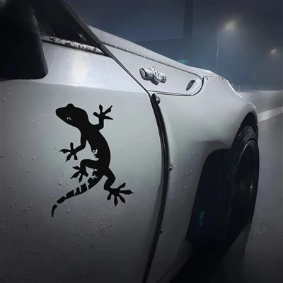 Gecko Pickup Pickup Janela de vidro Decalque de vidro