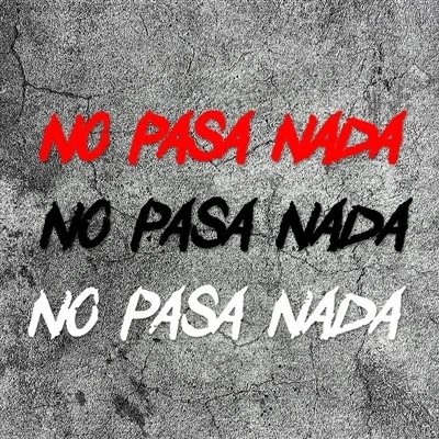 Nenhuma pasa nada adesivos de motocicleta