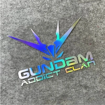 Adesivos de carro criativo da moda Gundam