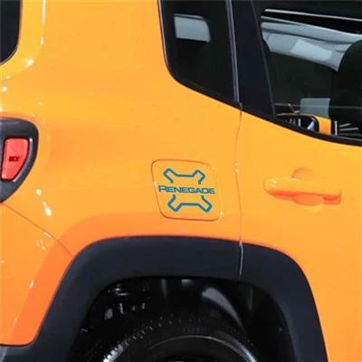 Adesivo de tampa de combustível para veículos de classe pequena JEEP