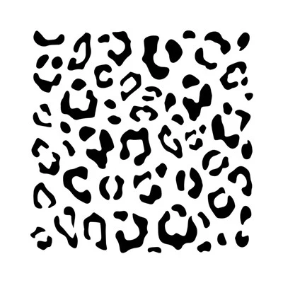 Adesivo de vinil com estampa de leopardo para espelho de vista traseira