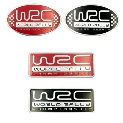 Metal WRC emblema Decal