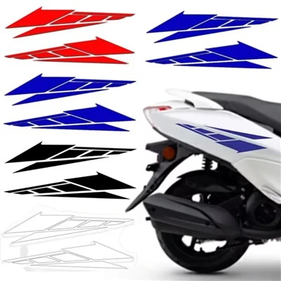 Decalques para caixa traseira de motocicleta