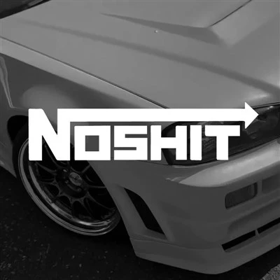 Noshit nos estilo Decalque engraçado para carro