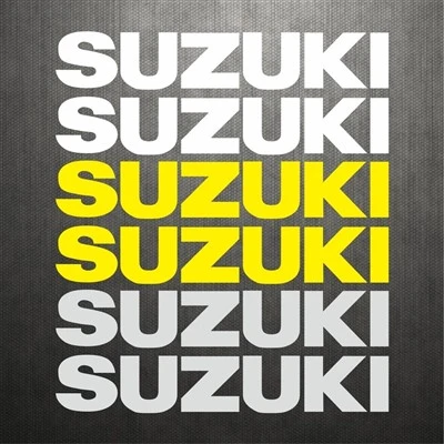 Adesivos de motocicleta Suzuki emblema do tanque de logotipo