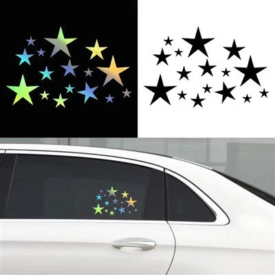 Adesivo de carro de estrelas do decalque de vinil