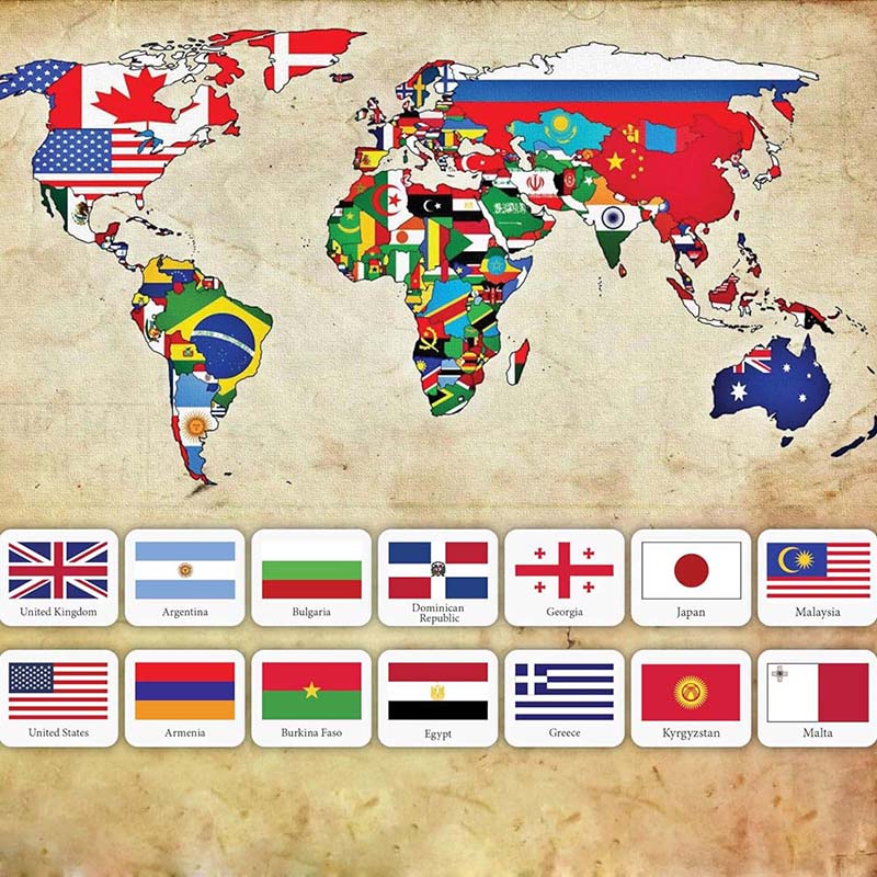 Decalque da Bandeira Nacional dos Estudantes