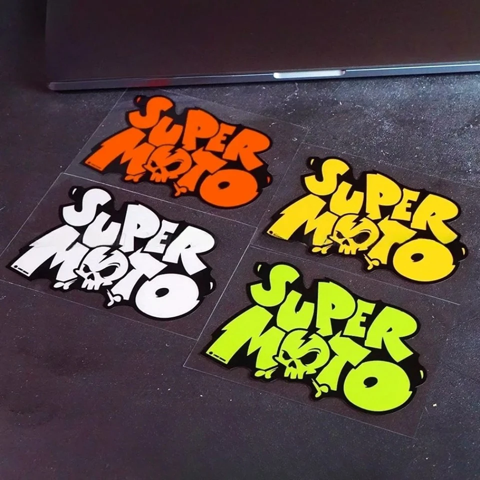 Adesivos de motocicleta super moto