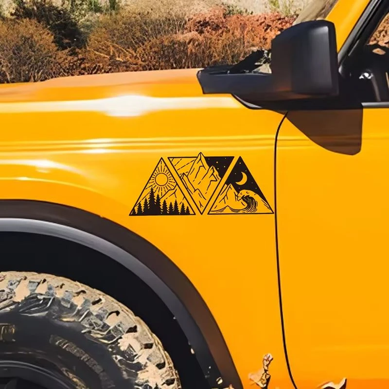Adesivo de vinil para decoração de SUV