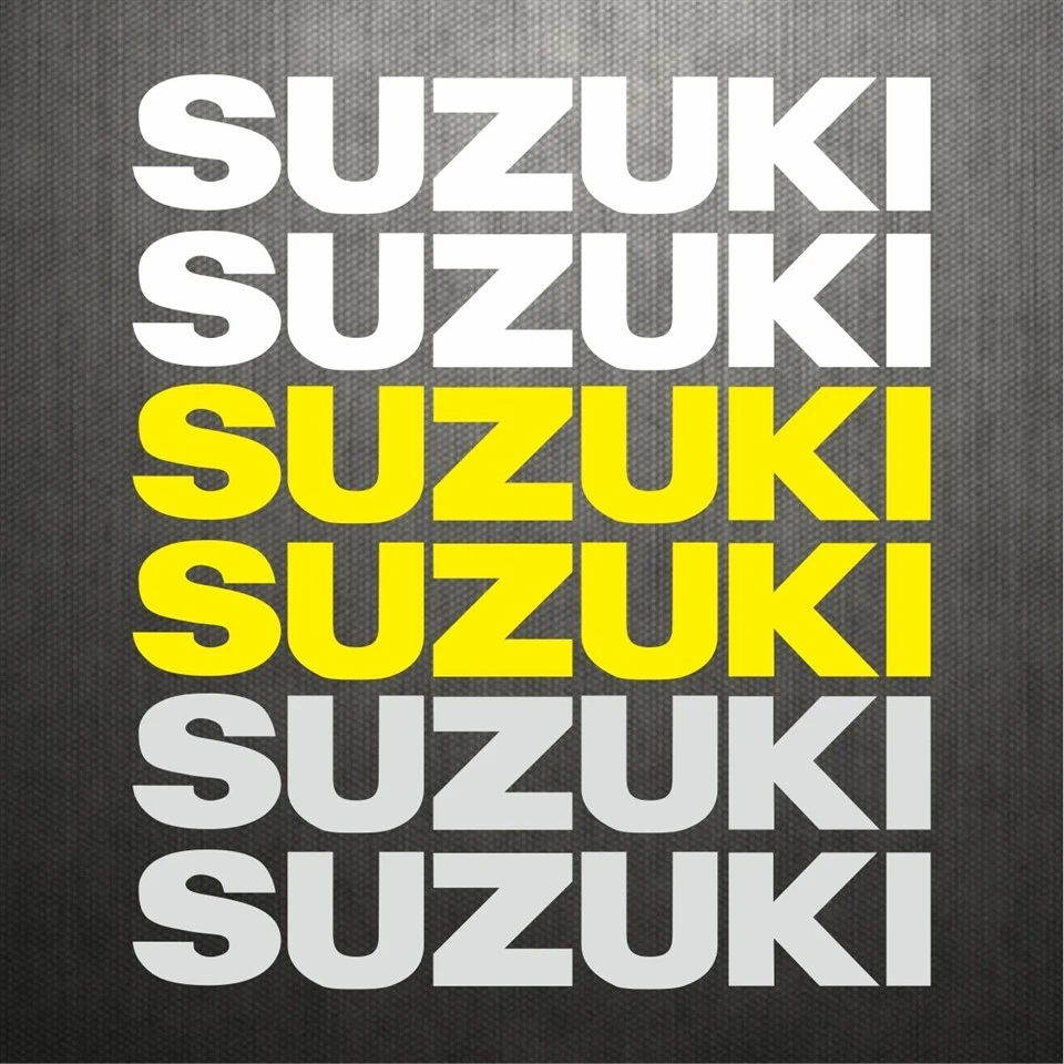 Adesivos de motocicleta Suzuki emblema do tanque de logotipo