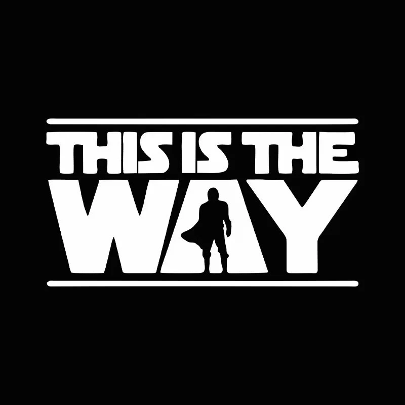 This Is The Way Car Sticker