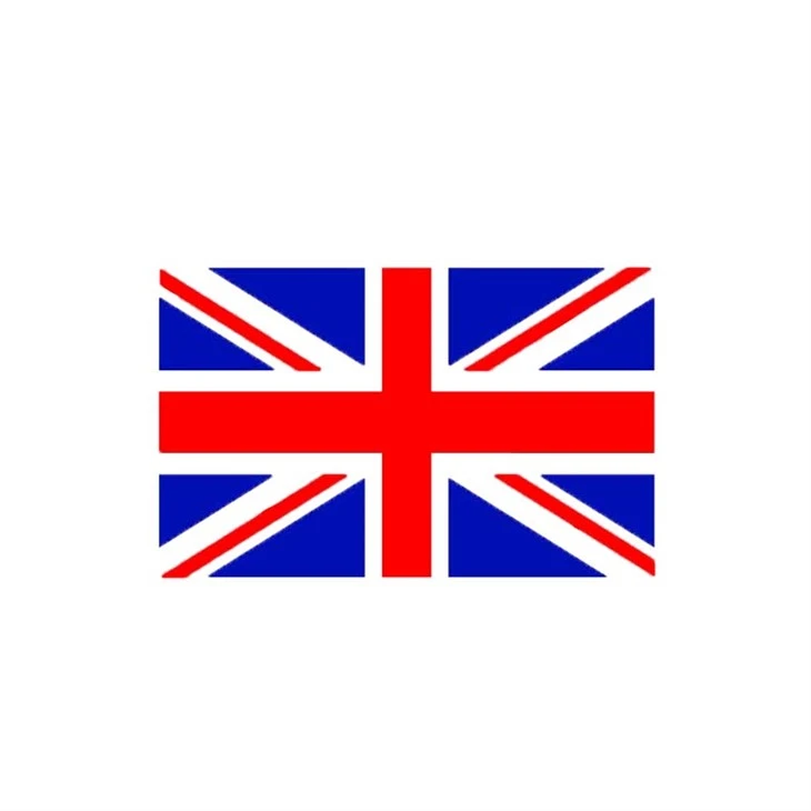 Autocolante da bandeira nacional do Reino Unido