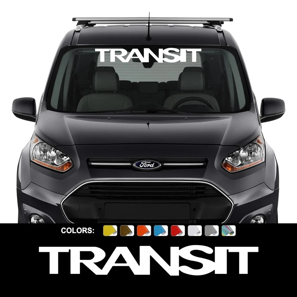 Adesivos de pára -brisa para o adesivo Ford Transit