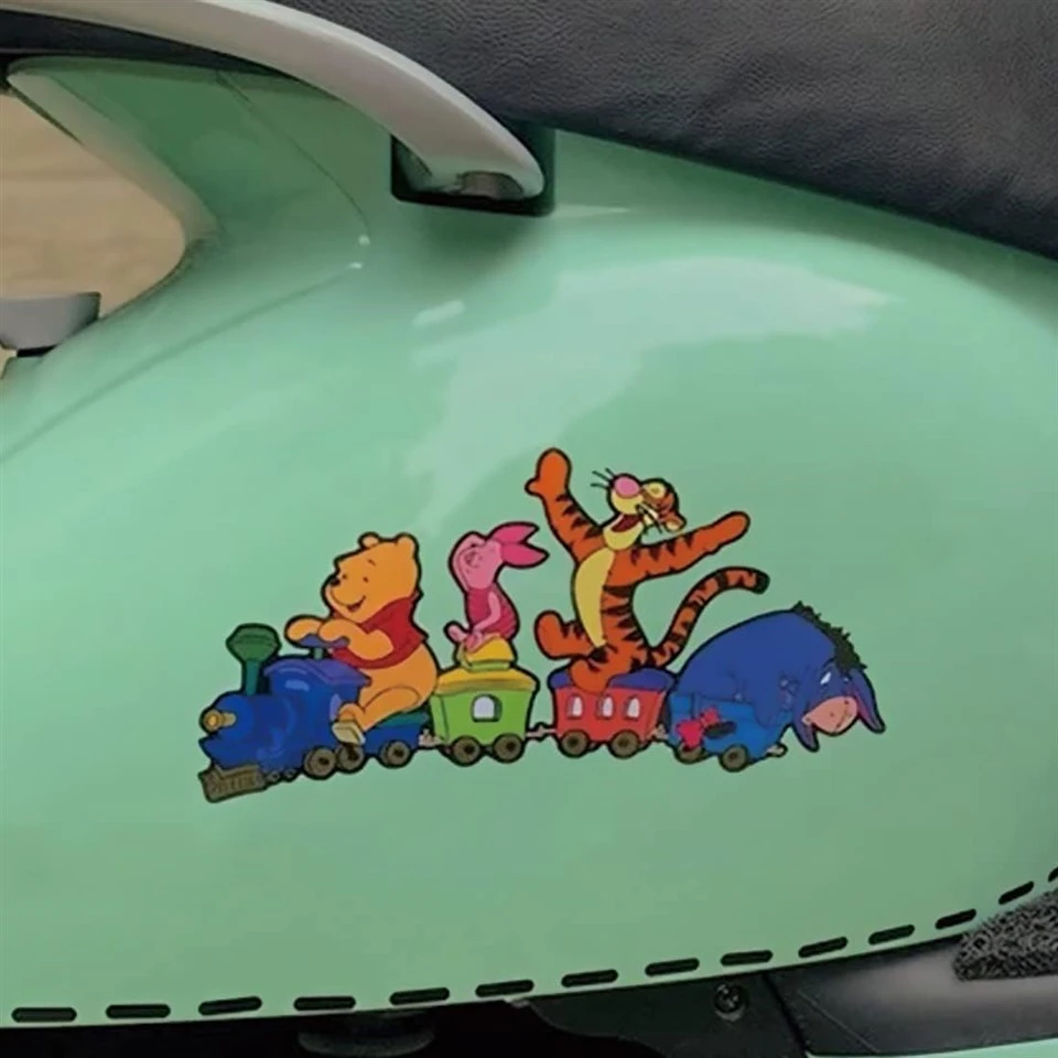 Adesivos de bicicleta elétrica Winnie Bear